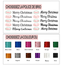 Chaussette Enchantée – Magie de Noël Personnalisée